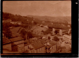 S16982 Photo Ancienne Grasse - Vue Vers La Côte Mai 1924 - Grasse