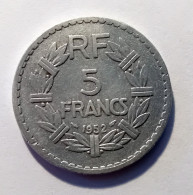 5 FRANCS LAVRILLIER  1952 - 5 Francs