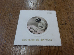 NAI-19 Souvenir De Baptême Léon Michel Pironchamps 13 8 1928 - Geboorte & Doop