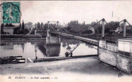 76 - Seine Maritime - ELBEUF -  Le Pont Suspendu - Elbeuf