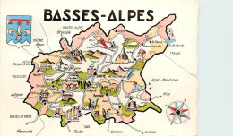 04* BASSES ALPES     Multivues   (CPM 10,5x15cm)      RL16,0171 - Autres & Non Classés