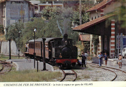 04* VILLARS Train A Vapeur En Gare  (CPM 10,5x15cm)          RL16,0150 - Autres & Non Classés