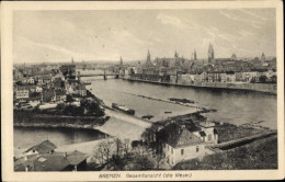 CPA Hansestadt Bremen, Gesamtansicht, Weser - Autres & Non Classés