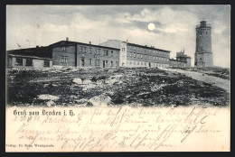 AK Brocken I.H., Brockenhotel Und Aussichtsturm  - Other & Unclassified