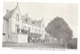 CPA 21 - Caisse Des Ecoles Laïques De DIJON (Côte D'Or) - Colonie Scolaire De Crépey - La Terrasse - Dijon