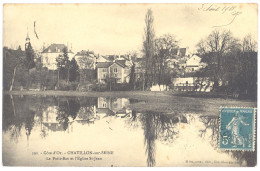 CPA 21 - CHATILLON SUR SEINE (Côte D'Or) - 291. Le Petit-Bas Et L'Eglise St-Jean - Chatillon Sur Seine