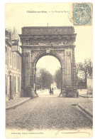 CPA 21 - CHATILLON SUR SEINE (Côte D'Or) -  La Porte De Paris - Chatillon Sur Seine