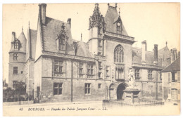 CPA 18 - BOURGES - 45. Façade Du Palais Jacques Coeur - LL - Bourges