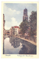 CPA Pays-Bas - UTRECHT - Oudegracht Domtoren - Utrecht