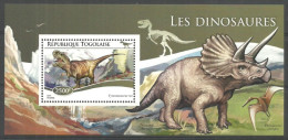 Togo 2015 Mi Block 1124 MNH  (LZS5 TGObl1124) - Preistorici