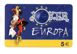 JOKER EUROPA Carte Prépayée Allemagne Europe Card ( A 427) - [2] Mobile Phones, Refills And Prepaid Cards