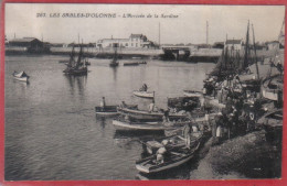 Carte Postale 85. Les Sables D'Olonne Arrivée De La Sardine Très Beau Plan - Sables D'Olonne