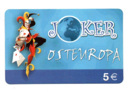 JOKER Osteuropa Carte Prépayée Allemagne Europe Card ( A 428) - [2] Mobile Phones, Refills And Prepaid Cards