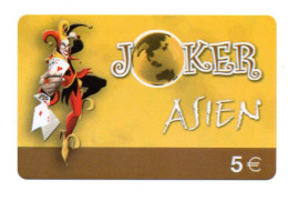 JOKER Asien Carte Prépayée Allemagne Europe Card ( A 429) - GSM, Cartes Prepayées & Recharges