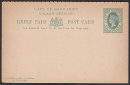 CLCV015 Cape Of Good Hope Old Postcard, Queen Victoria, Inland Service - Cap De Bonne Espérance (1853-1904)