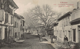 09 SAINTE CROIX VOLVESTRE PLACE DU PONT CPA BON ETAT - Otros & Sin Clasificación