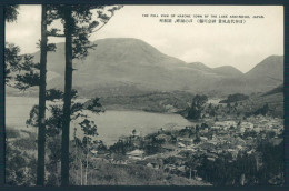 Japan The Full View Of HAKONE Town By The Lake Ashi No Ko - Andere & Zonder Classificatie