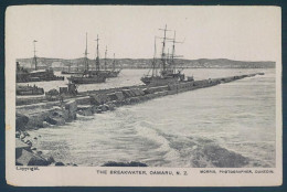 New Zealand The Breakwater Oamaru N. Z. Boat Bateau - Nouvelle-Zélande