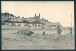 80 LE CROTOY Devant La Butte Du Moulin Forts De Sable - Le Crotoy