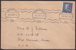 CLCV038 Sweden Old Cover, Norrkoping, Jun. 05. 1939 King Gustaf V - Covers & Documents