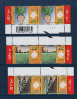 Belgique, België, **, Yv 3233, 3234, 3235; Mi 3295, 3296, 3297, OBP 3246, 3247, 3248; En Paire, Industrie Sucrière - Unused Stamps