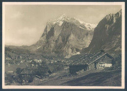 BE Bern Berne Grindelwald Mit Wetterhorn - Otros & Sin Clasificación