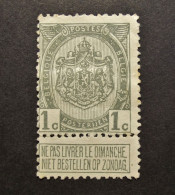 België - Belgique  1907  - OPB/COB ° 81 - Armoiries - Obl.- - 1893-1907 Armoiries