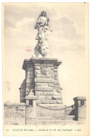 CPA 29 - LA POINTE DU RAZ (Finistère) - 14. Statue De N.-D. Des Naufragés - LL - La Pointe Du Raz