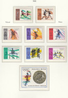 Polen  1855-1863, Postfrisch **, Olympische Sommerspiele 1968, Mexico, 1968 - Ungebraucht