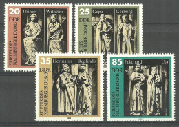 Germany, Democratic Republic (DDR) 1983 Mi 2808-2811 MNH  (ZE5 DDR2808-2811) - Sculpture