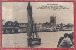 Carte Postale 85. Les Sables D'Olonne Usine  Amieux Frères Conserverie De Sardines Thon Et Maquereaux   Très Beau Plan - Sables D'Olonne