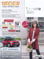 BRD / Bund Pforzheim P Dialogpost DV 07 1,02 Euro 2024 Bader Frau Mode Auto VW Blumen - Storia Postale