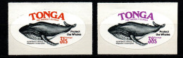 Tonga 1977 - Mi.Nr. 631 - 632 - Postfrisch MNH - Tiere Animals Wale Whales - Whales