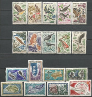 MONACO ANNEE 1962 LOT DE 18 TP N°581 à 598 NEUFS** MNH TB  COTE 26,60 € - Nuovi