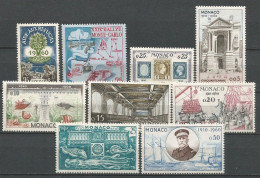 MONACO ANNEE 1960 LOT DE 9 TP N°523 A 531 NEUFS** MNH TB COTE 16,50 € - Ungebraucht