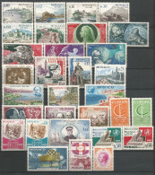 MONACO ANNEE 1966  LOT DE 31 TP N°677 à 707 ANNEE COMPLETE NEUFS** MNH TB COTE 28,00 € - Ungebraucht