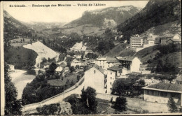 CPA Saint Claude Jura, Faubourgs Des Moulins - Autres & Non Classés