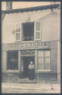 51 Camp De Chalons  MOURMELON  Café De Paris  Mme Joséphine  Carte Photo - Camp De Châlons - Mourmelon