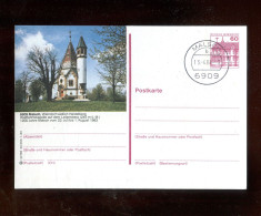 BUNDESREPUBLIK DEUTSCHLAND 1983, Bildpostkarte Mit Bild Und Stempel "MALSCH" (B2518) - Cartoline Illustrate - Usati