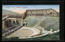 Cartolina Pompei, Teatro Maggiore O Scoperto  - Pompei