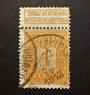 België - Belgique  1912 - OPB/COB ° 108 - Obl. Bruxelles ( Zuid )- 1912 - 1912 Pellens