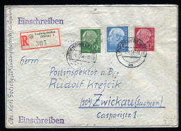 Bundesrepublik Deutschland, 1954, 187, 185, 183, Brief - Altri & Non Classificati