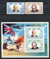 Grenada Grenadines 1974. Yvert 27-28 + Block 4 ** MNH. - Grenada (1974-...)