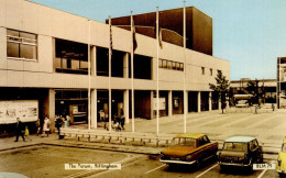 Mini Classic Car At The Forum Billingham Durham 1970s Postcard - Sonstige & Ohne Zuordnung