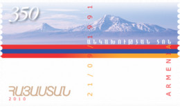 Armenia MNH** 2010 Mi 709 Sc 843 Day Independence Flag Mount Ararat - Armenia