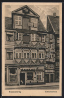 AK Braunschweig, Gasthaus August Hildebrecht Am Eulenspiegelhaus  - Braunschweig