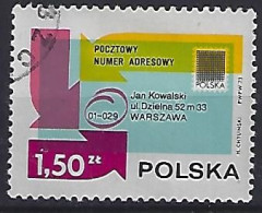 Poland 1973  Einfuhrung Der Postlietzahlenl (o) Mi.2246 - Usados