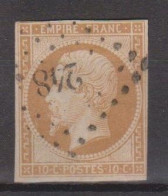France N° 13A Type I Oblitéré Pc248 - 1853-1860 Napoleon III