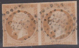 France N° 13B Type II Paire 2e Choix - 1853-1860 Napoleon III