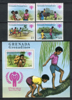 Grenada Grenadines 1979. Yvert 285-88 + Block 42 ** MNH. - Grenada (1974-...)
